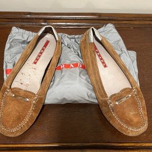 Womens Prada driving shoes 38/8